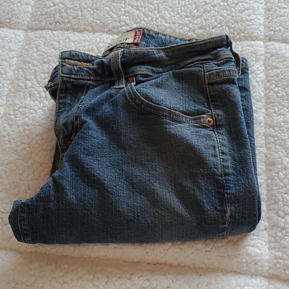 LEVI'S Super Low Boot Cut Jeans • SZ JR 5S